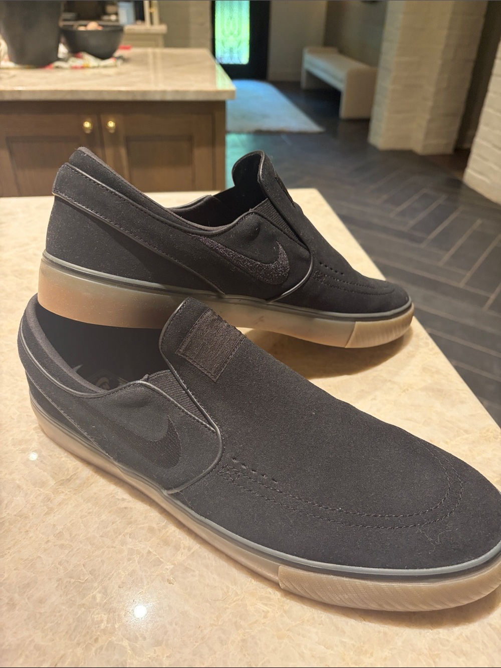 Nike Black Slip-On Loafers - Picture 2 of 5